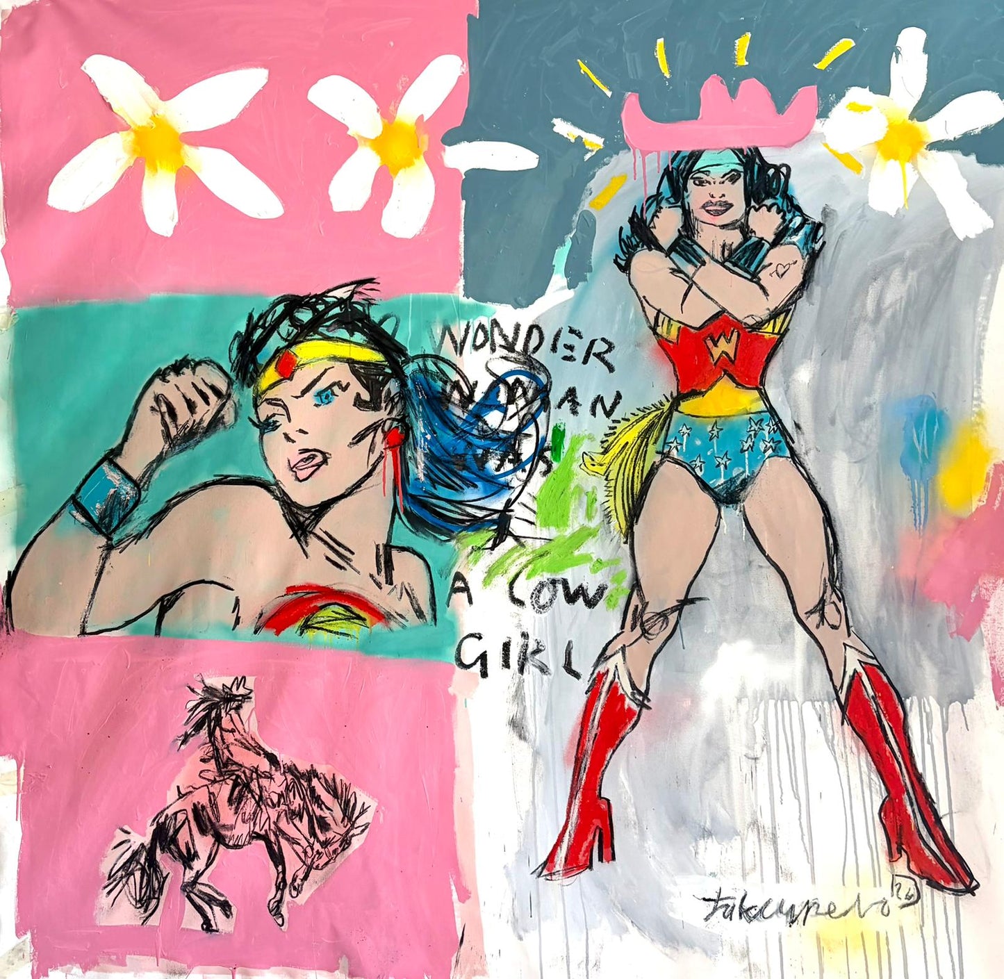 Jakey Pedro - Wonder Woman was a cow girl