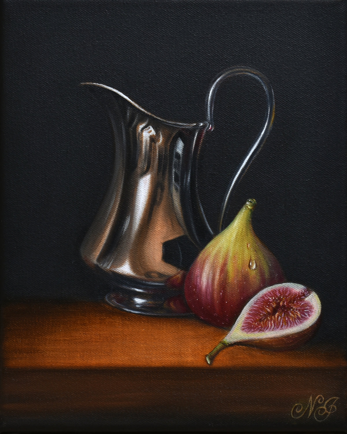 Natasha Junmanee - Creamer jug and figs