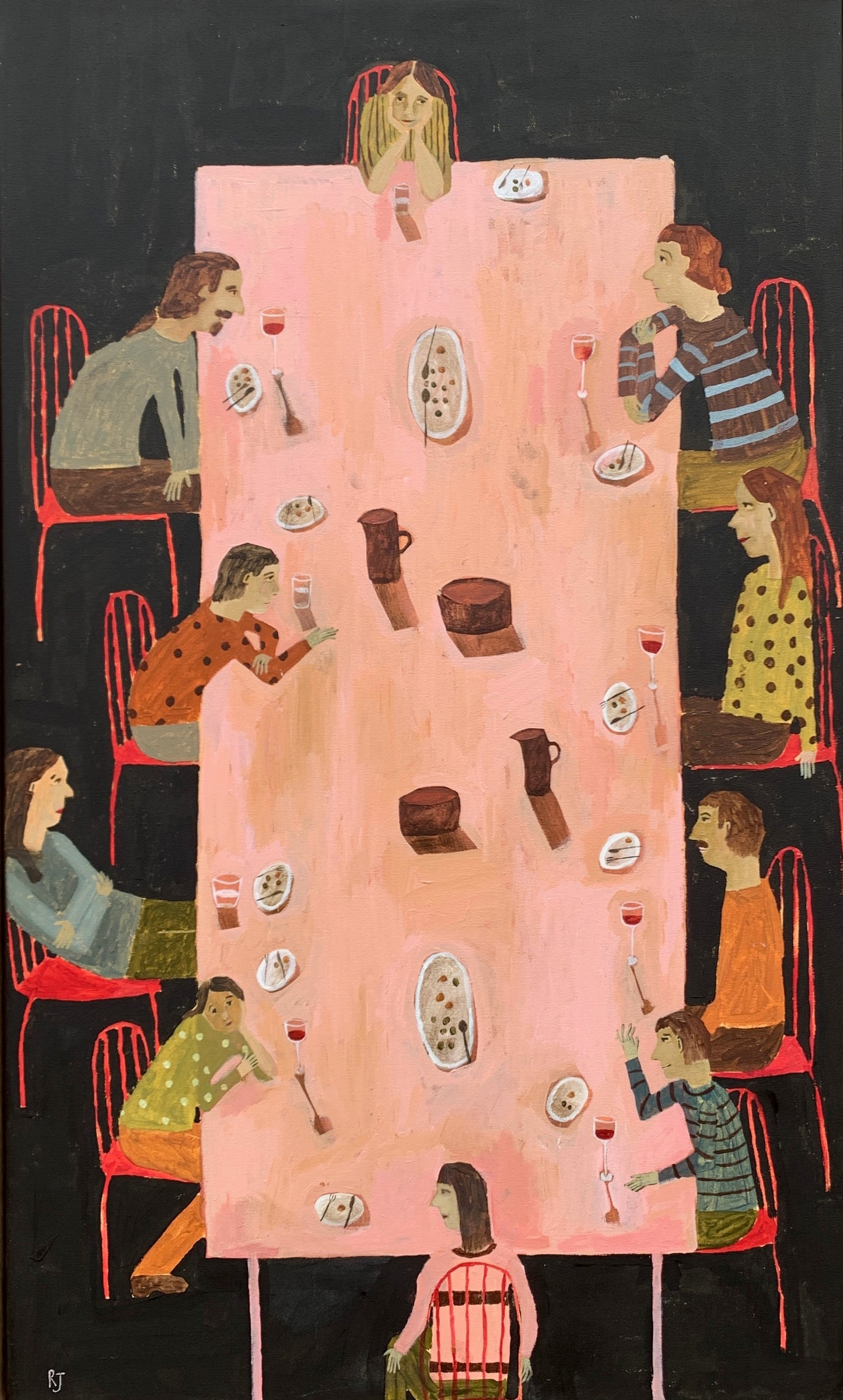 Rebecca James - The Pink Table