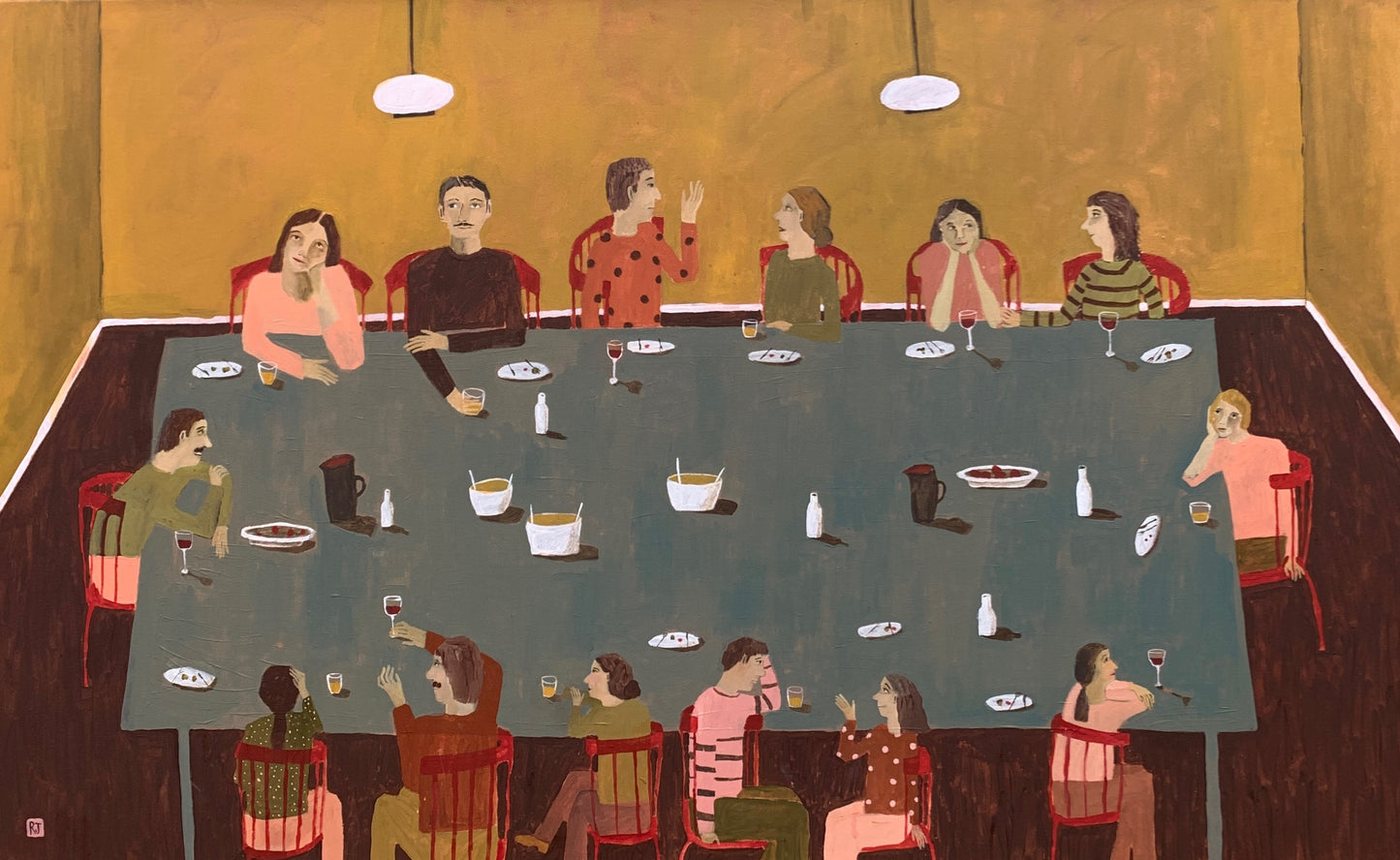 Rebecca James - At The Long Table