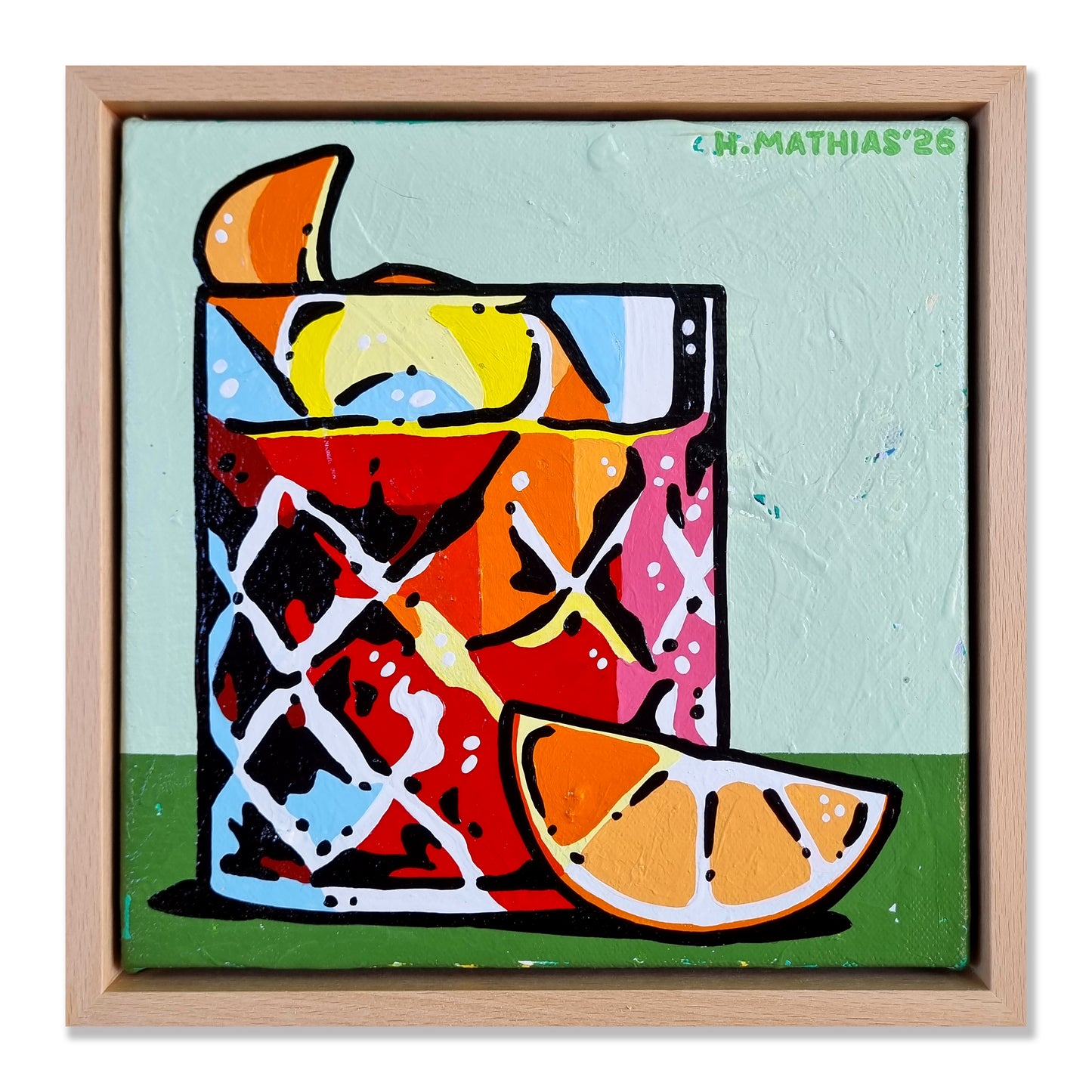 Hugo Mathias - Negroni Green