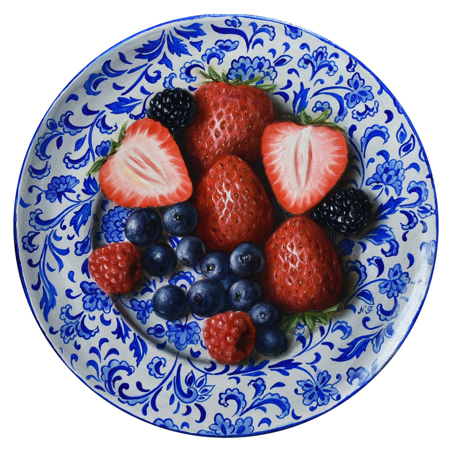 Natasha Junmanee - Plate of berries