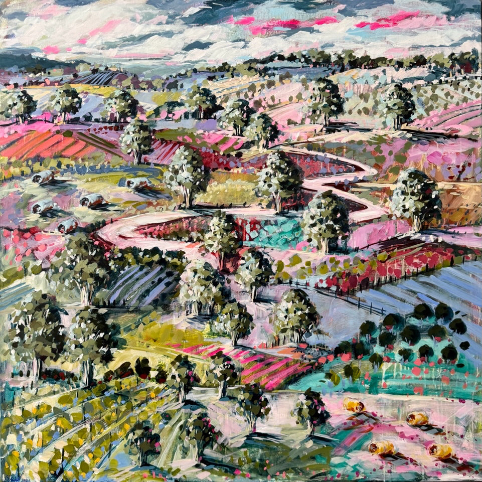 Cathy Usatoff - Track through the Paddocks