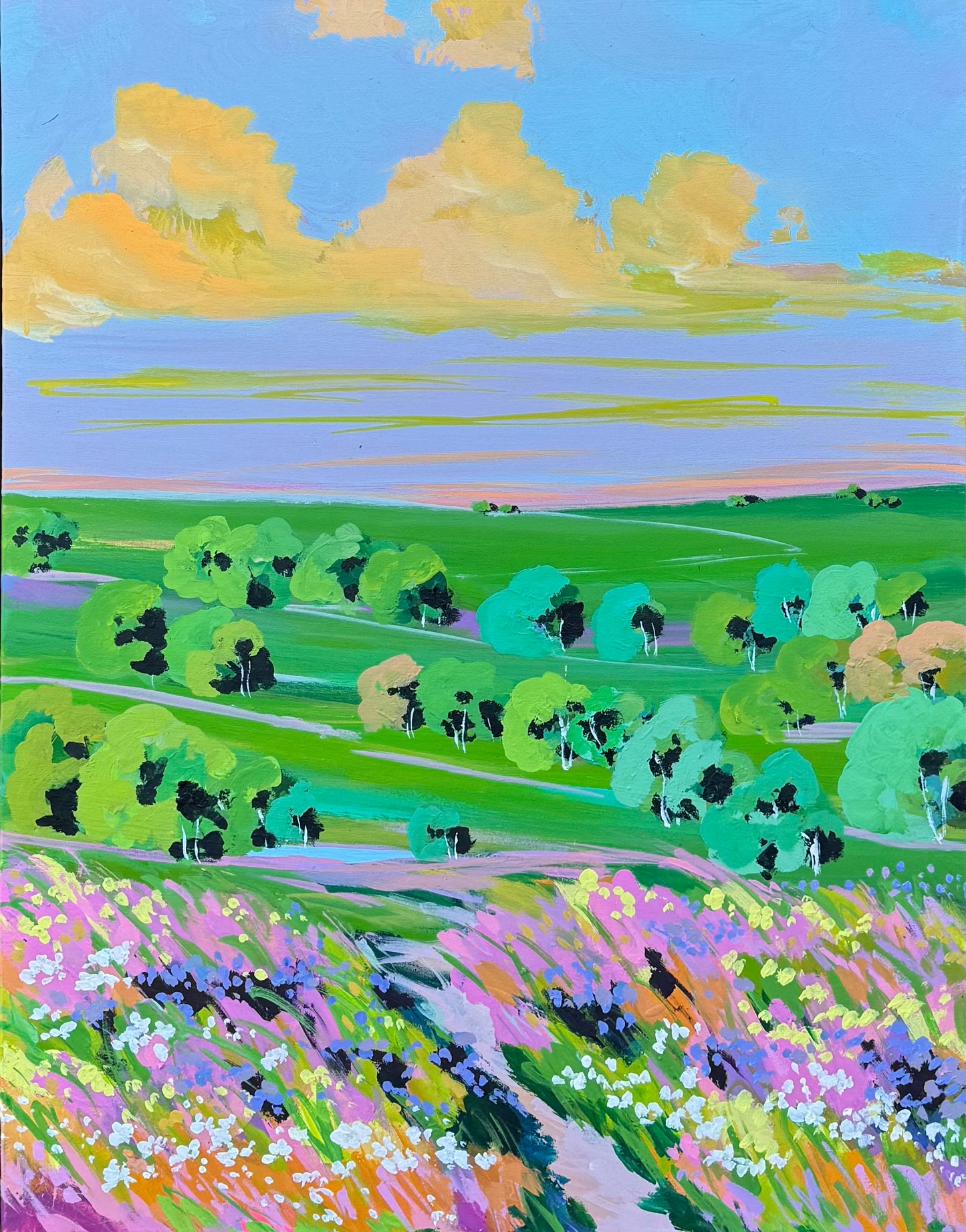 Ka Mo - Beautiful flowers fields