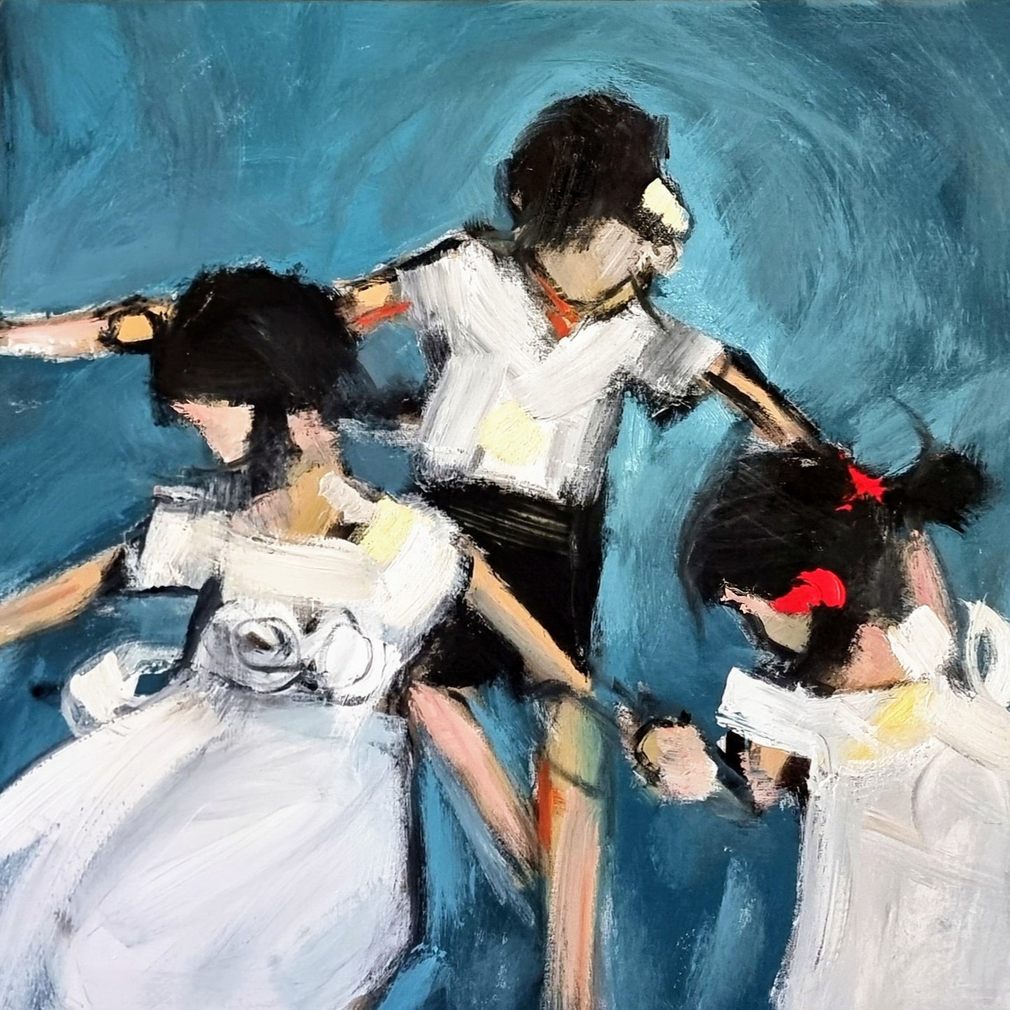 Joanna Davies - Children Swinging II