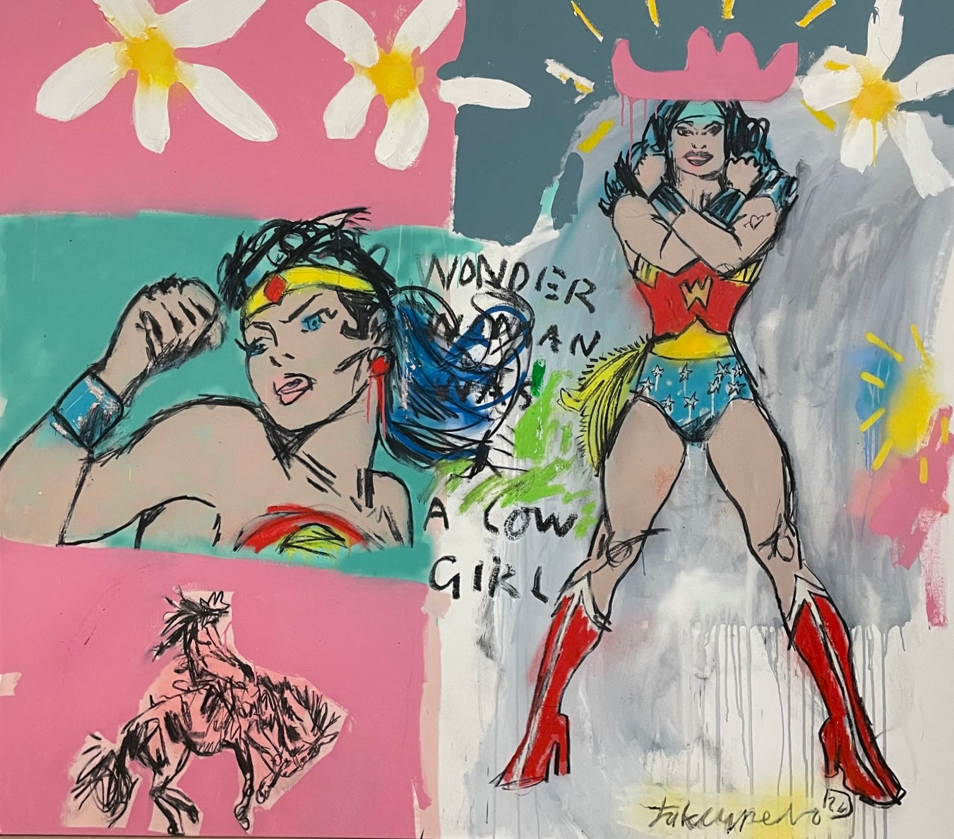 Jakey Pedro - Wonder Woman was a cow girl