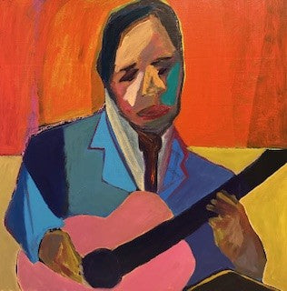 Nicholas Osmond - Man with Guitar I