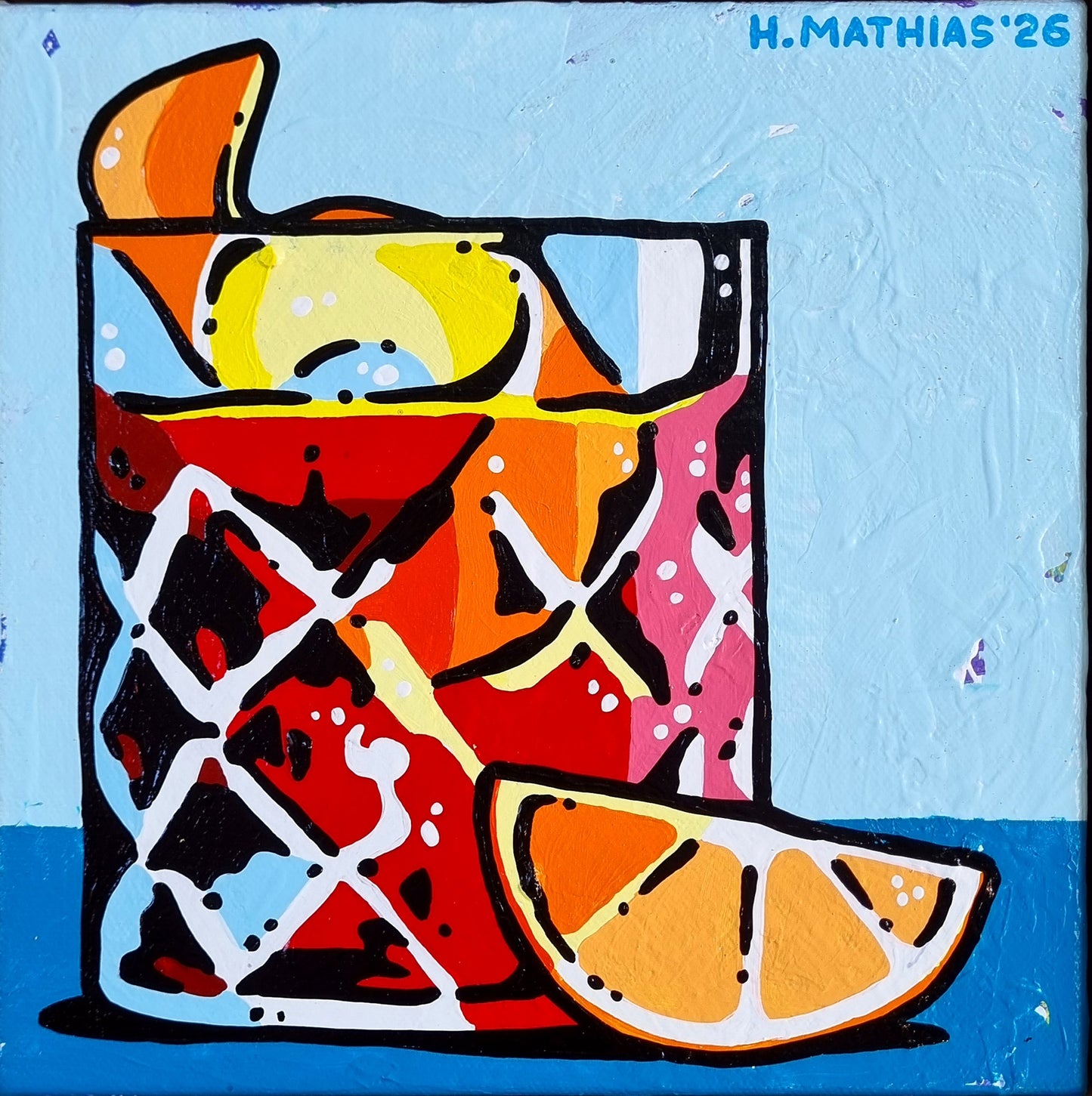 Hugo Mathias - Negroni Blue