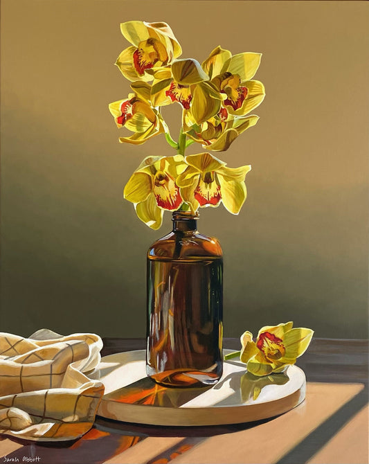 Sarah Abbott - Ochre Orchid