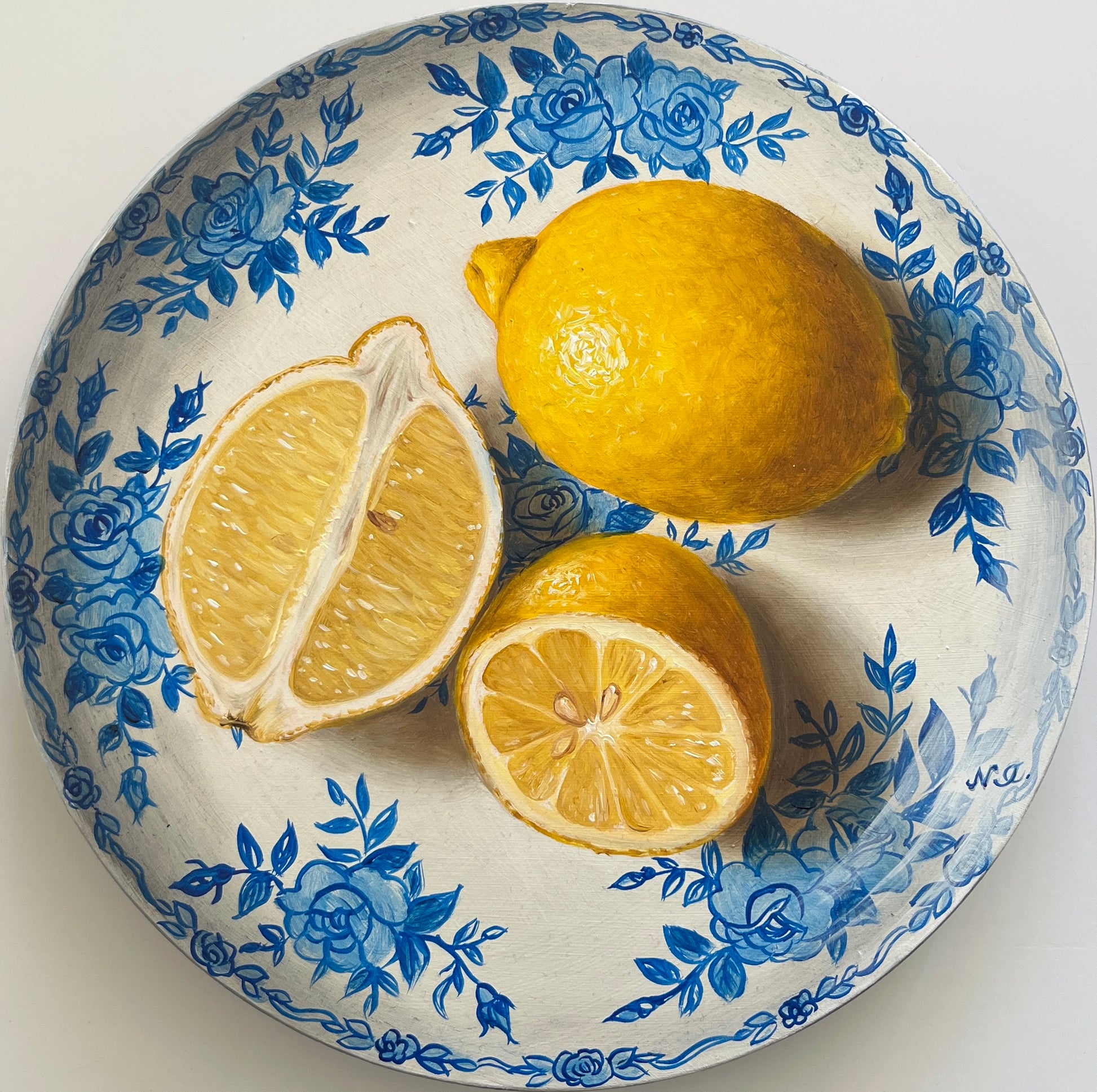Natasha Junmanee - Plate of lemons