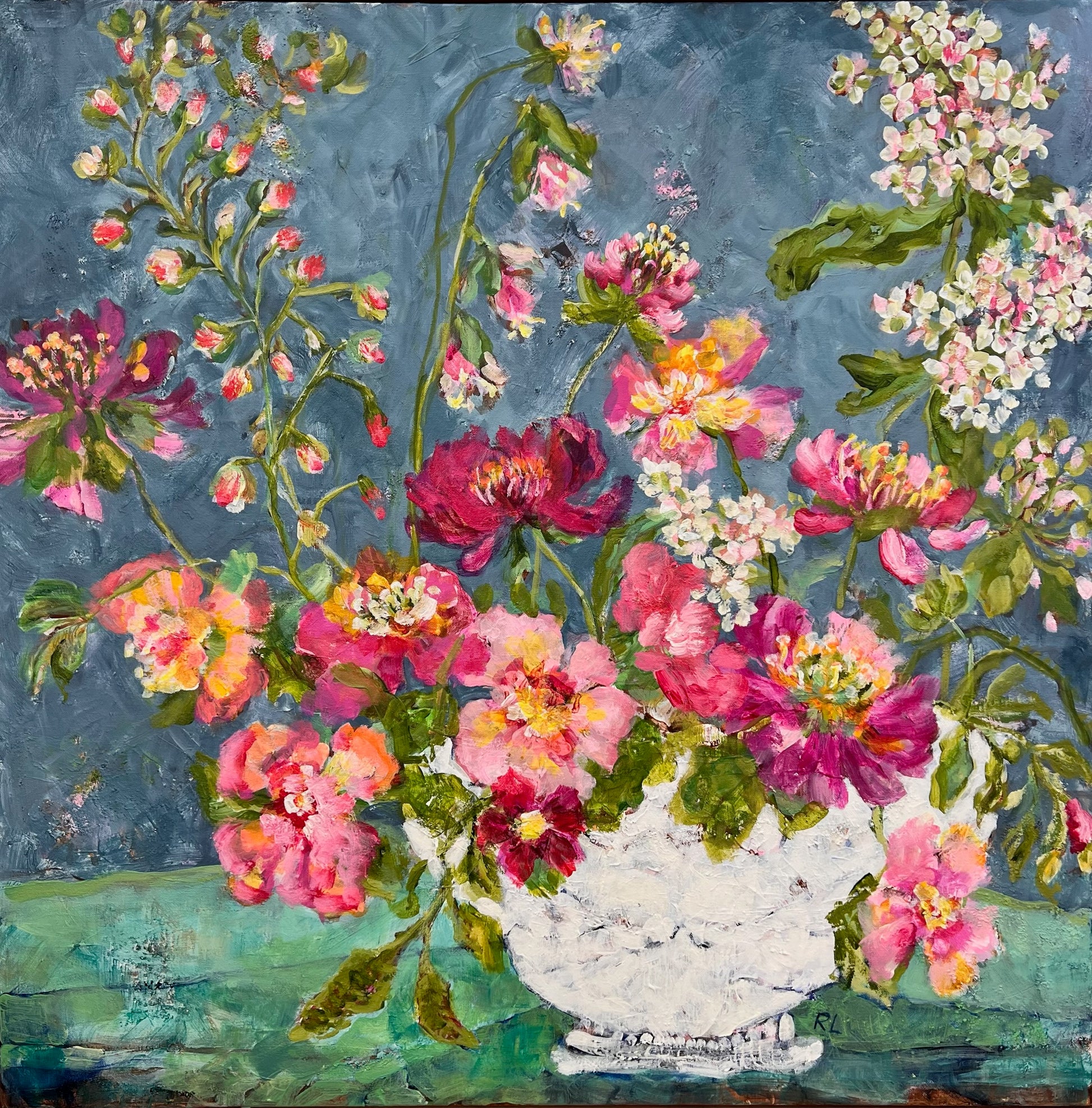 Rachael Little - Floral River