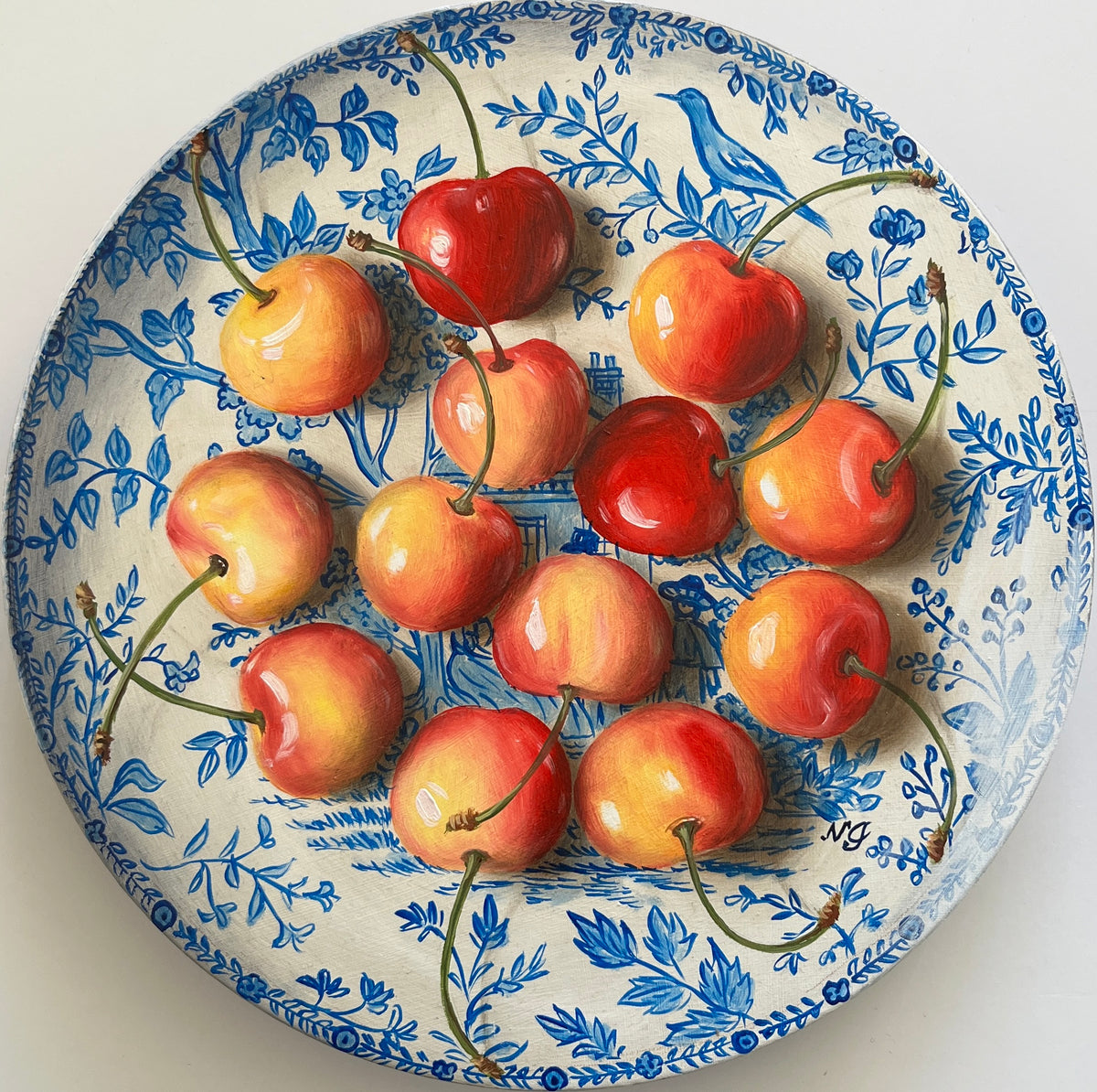 Natasha Junmanee - Plate of charries